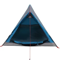 vidaXL Tienda de campaña para 2 personas impermeable Azul