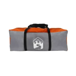 vidaXL Tienda de campaña para 5 personas impermeable Gris y naranja Clearance