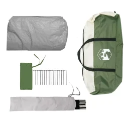 vidaXL Actividades Al Aire Libre-Tienda de campaña para 2 personas impermeable