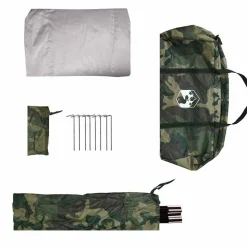 vidaXL Tienda de campaña para coche 2 personas impermeable Camuflaje Hot