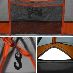 vidaXL Actividades Al Aire Libre-Tienda de campaña para 1 persona impermeable