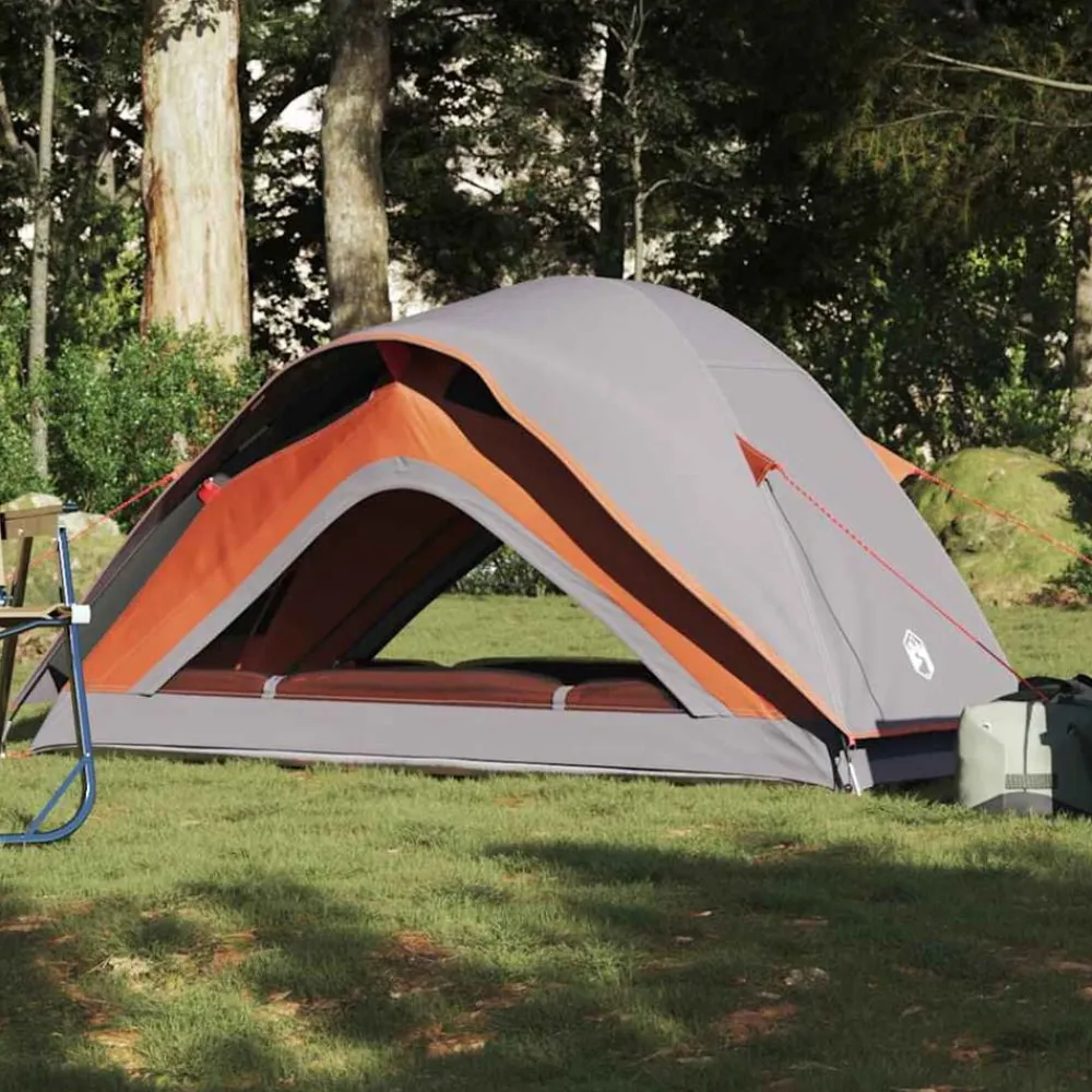 vidaXL Actividades Al Aire Libre-Tienda de campaña para 1 persona impermeable