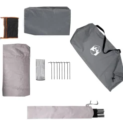 vidaXL Actividades Al Aire Libre-Tienda de campaña para 1 persona impermeable