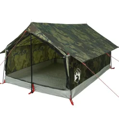 vidaXL Tienda de campaña para 2 personas impermeable Camuflaje Best