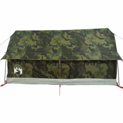 vidaXL Tienda de campaña para 2 personas impermeable Camuflaje Best