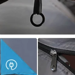 vidaXL Tienda de campaña para 3 personas impermeable Azul Best