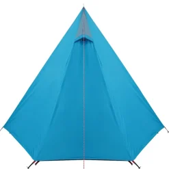 vidaXL Tienda de campaña para 3 personas impermeable Azul Best