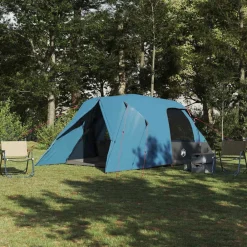 vidaXL Actividades Al Aire Libre-Tienda de campaña para 4 personas 455 x 252 x 178 cm
