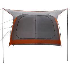 vidaXL Tienda de campaña para coche impermeable Gris y naranja Clearance
