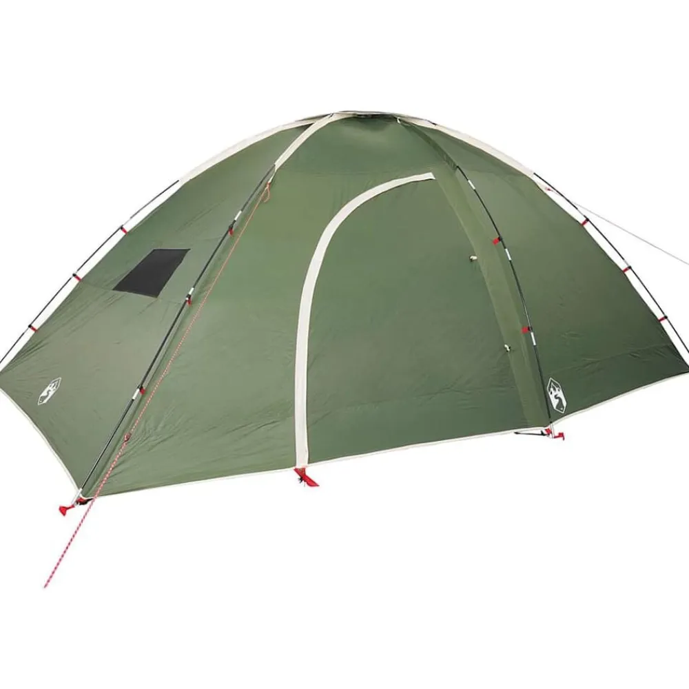 vidaXL Tienda de campaña para 8 personas impermeable Verde Clearance