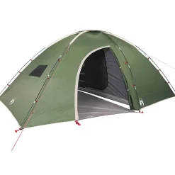 vidaXL Tienda de campaña para 8 personas impermeable Verde Clearance