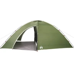 vidaXL Tienda de campaña para 8 personas impermeable Verde Clearance