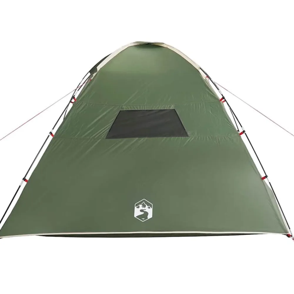 vidaXL Tienda de campaña para 8 personas impermeable Verde Clearance