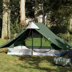vidaXL Actividades Al Aire Libre-Tienda de campaña para 2 personas impermeable