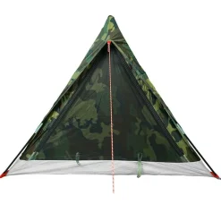 vidaXL Tienda de campaña para 2 personas impermeable Camuflaje