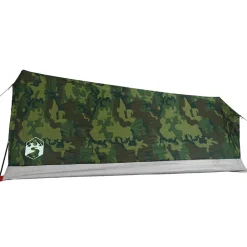 vidaXL Tienda de campaña para 2 personas impermeable Camuflaje