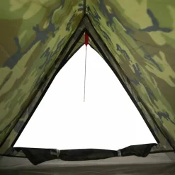 vidaXL Tienda de campaña para 2 personas impermeable Camuflaje