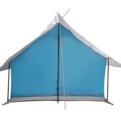 vidaXL Tienda de campaña para 5 personas impermeable Azul Discount