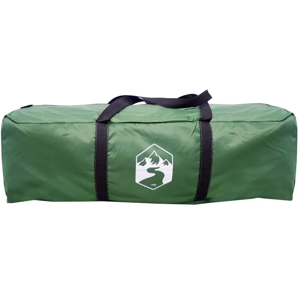 vidaXL Tienda de campaña túnel para 4 personas impermeable Verde Best
