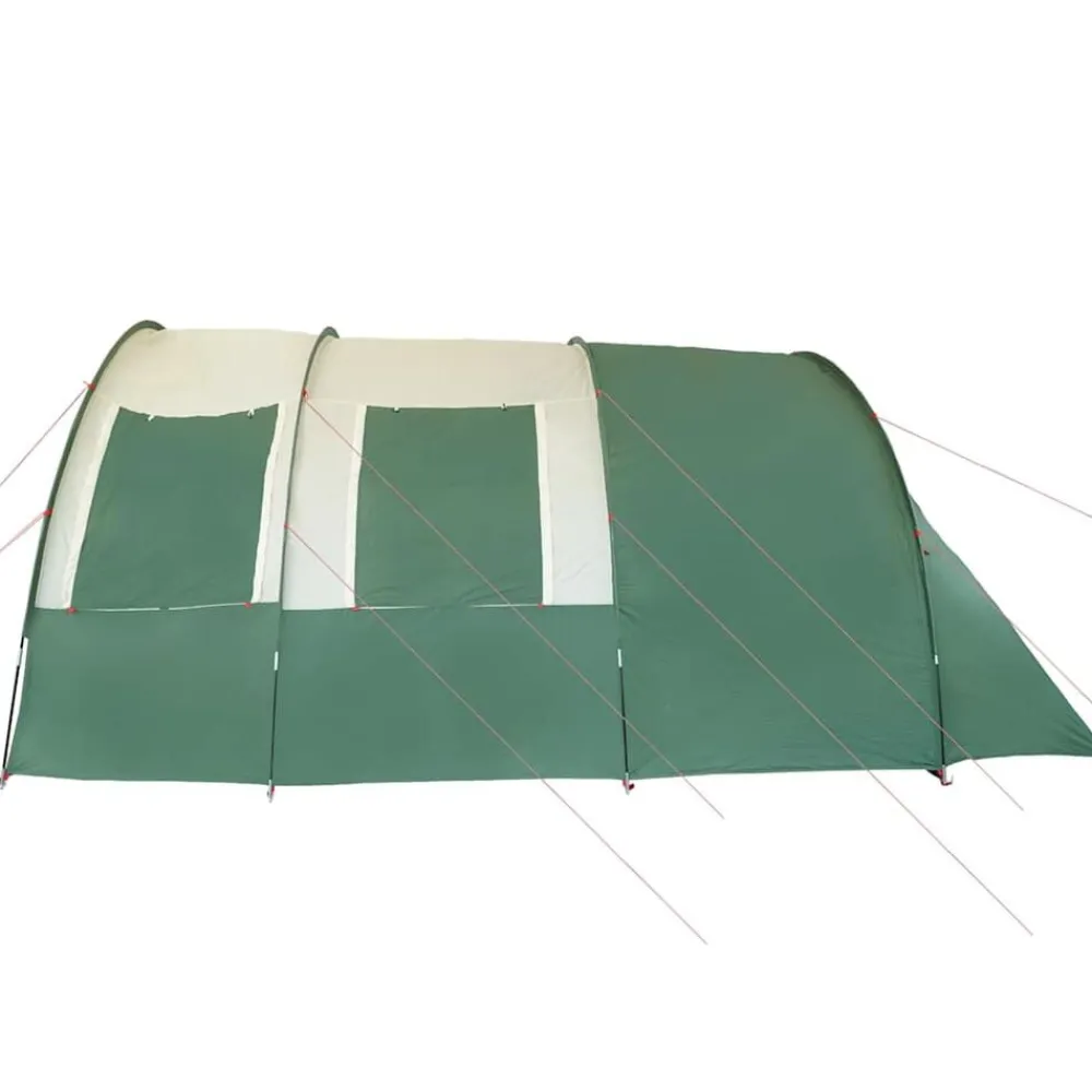 vidaXL Tienda de campaña túnel para 4 personas impermeable Verde Best