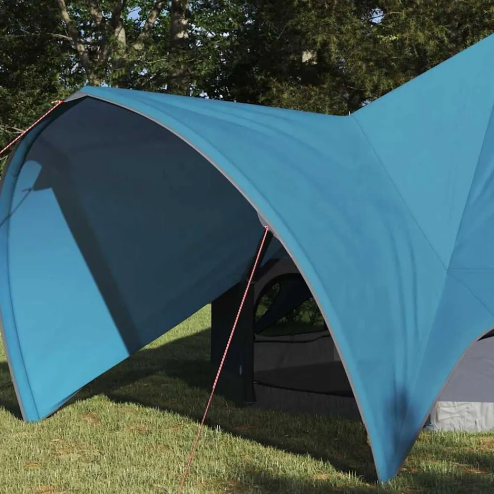vidaXL Actividades Al Aire Libre-Tienda de campaña tipo teepee para 3 personas y gris