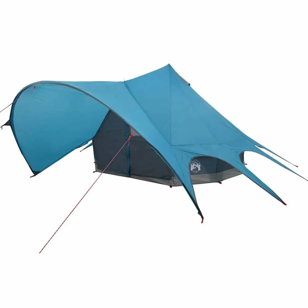 vidaXL Actividades Al Aire Libre-Tienda de campaña tipo teepee para 3 personas y gris