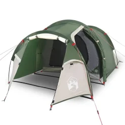 vidaXL Tienda de campaña túnel para 2 personas impermeable Verde Outlet