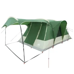 vidaXL Tienda de campaña túnel para 5 personas impermeable Verde Clearance