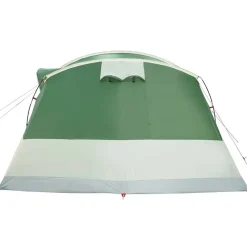vidaXL Tienda de campaña túnel para 5 personas impermeable Verde Clearance