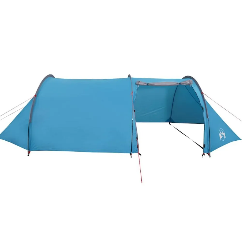 vidaXL Actividades Al Aire Libre-Tienda de campaña túnel para 4 personas impermeable