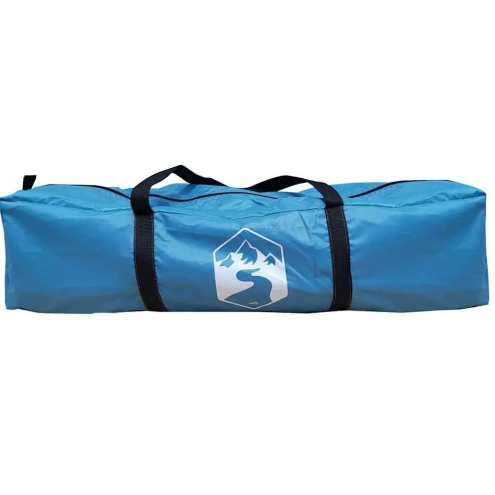 vidaXL Actividades Al Aire Libre-Tienda de campaña tipi para 4 personas impermeable