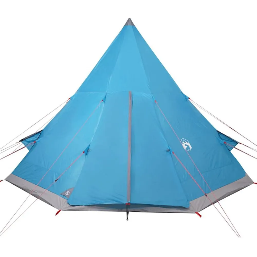 vidaXL Actividades Al Aire Libre-Tienda de campaña tipi para 4 personas impermeable