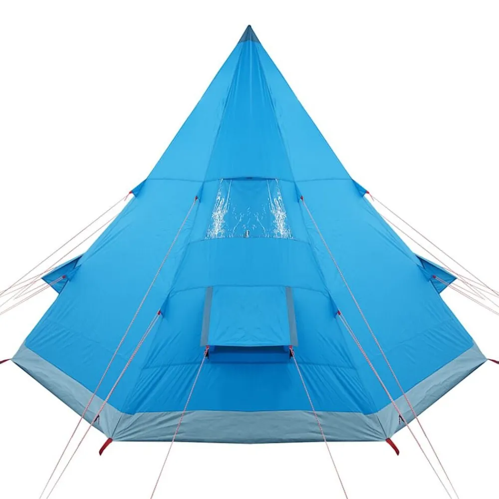 vidaXL Actividades Al Aire Libre-Tienda de campaña tipi para 4 personas impermeable