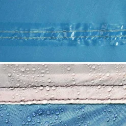 vidaXL Tienda de campaña túnel para 4 personas impermeable Azul Clearance