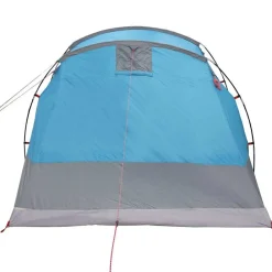 vidaXL Tienda de campaña túnel para 4 personas impermeable Azul Clearance