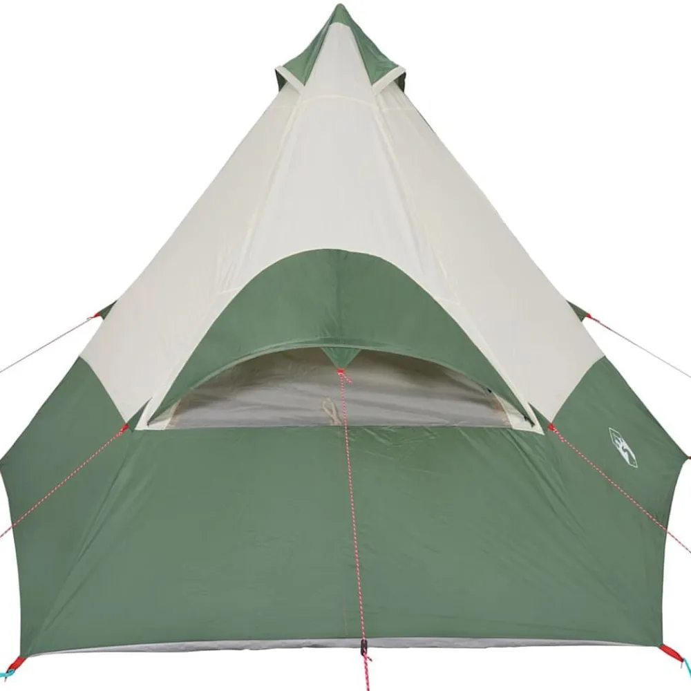 vidaXL Actividades Al Aire Libre-Tienda de campaña tipi para 7 personas impermeable