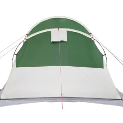 vidaXL Tienda de campaña túnel para 4 personas impermeable Verde Discount