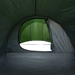 vidaXL Actividades Al Aire Libre-Tienda de campaña túnel para 4 personas impermeable