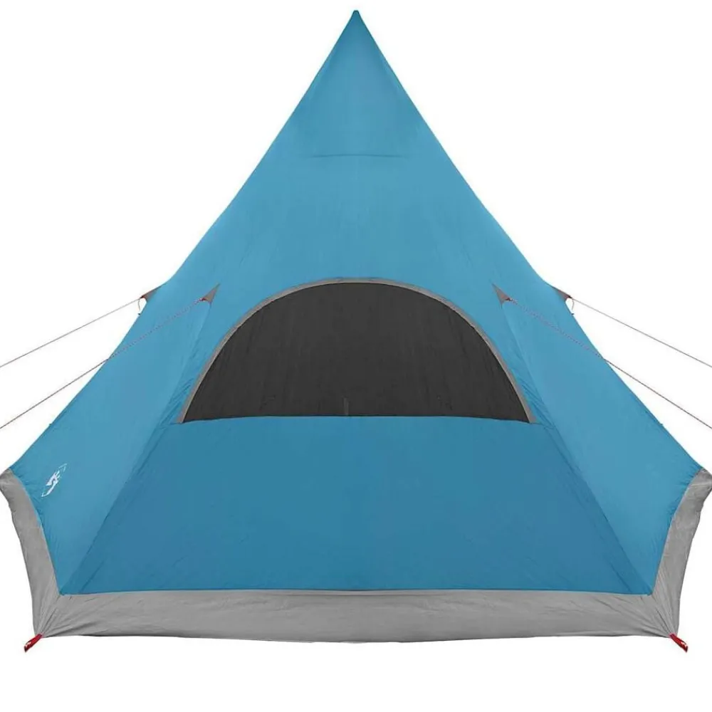 vidaXL Tienda de campaña tipo teepee para 5 personas con techo Azul Online