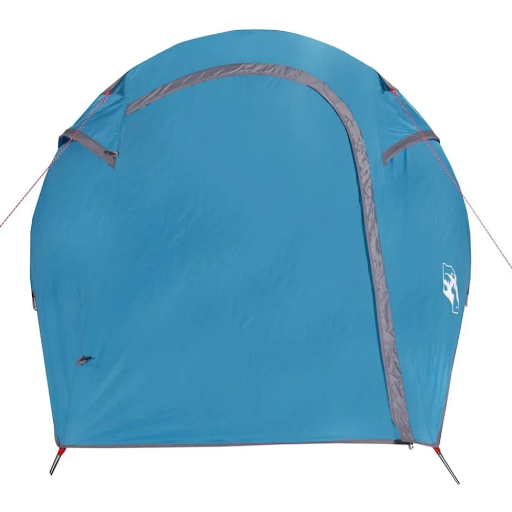 vidaXL Tienda de campaña túnel para 3 personas impermeable Azul Hot
