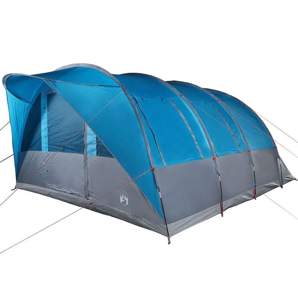vidaXL Actividades Al Aire Libre-Tienda de campaña túnel para 5 personas impermeable