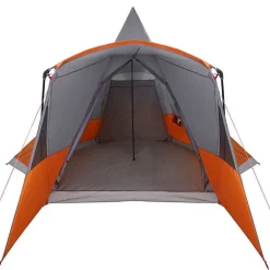 vidaXL Actividades Al Aire Libre-Tienda de campaña Teepee para 8 personas