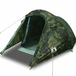 vidaXL Actividades Al Aire Libre-Tienda de campaña túnel para 3 personas impermeable