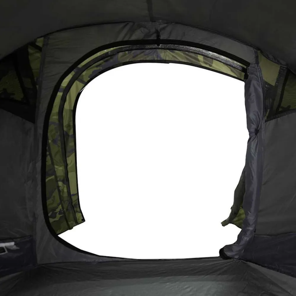 vidaXL Actividades Al Aire Libre-Tienda de campaña túnel para 3 personas impermeable