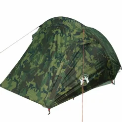 vidaXL Actividades Al Aire Libre-Tienda de campaña túnel para 3 personas impermeable