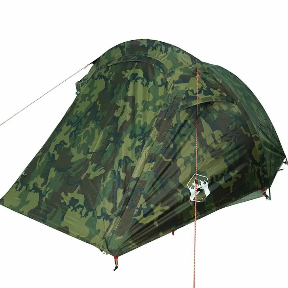 vidaXL Actividades Al Aire Libre-Tienda de campaña túnel para 3 personas impermeable