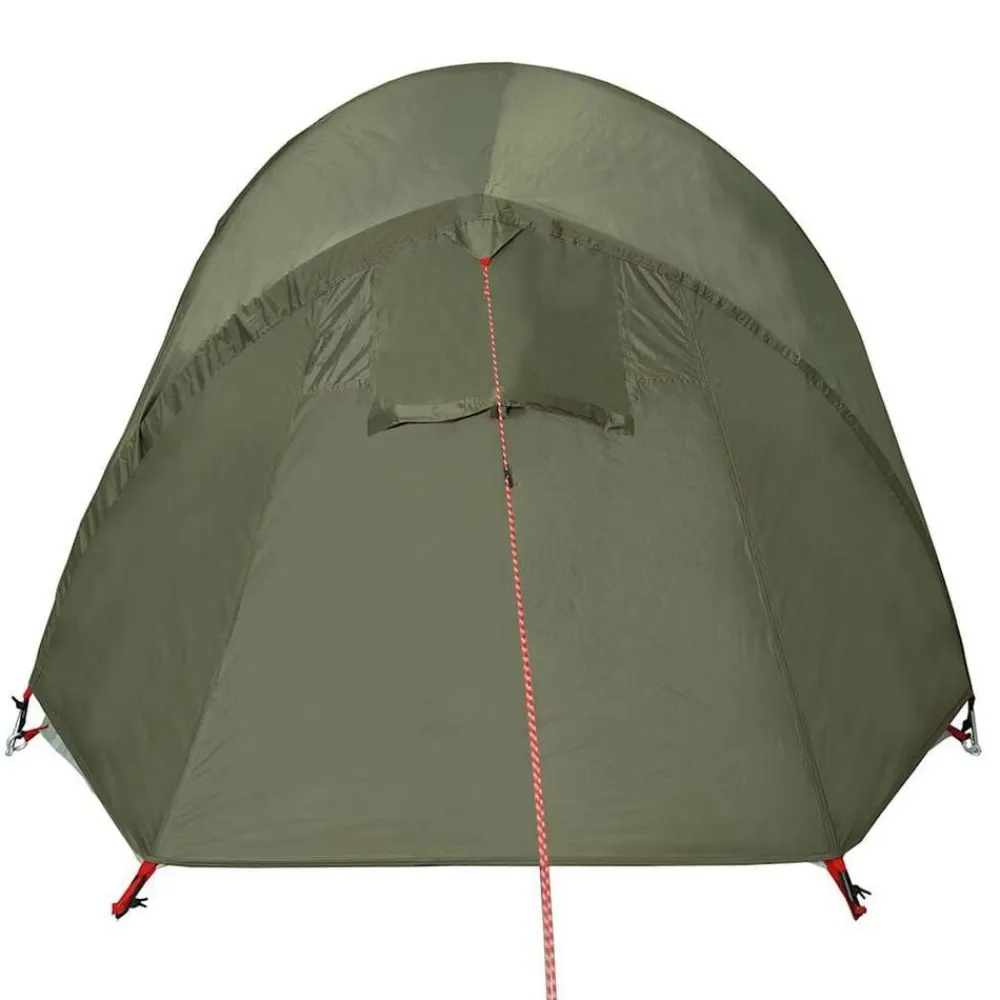 vidaXL Tienda de campaña túnel para 3 personas impermeable Verde oliva Clearance