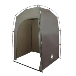 vidaXL Actividades Al Aire Libre-Tienda de ducha impermeable marrón