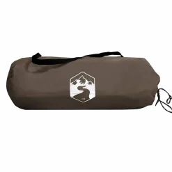 vidaXL Actividades Al Aire Libre-Tienda de ducha impermeable marrón