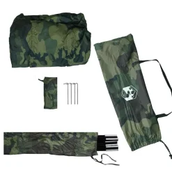vidaXL Actividades Al Aire Libre-Tienda de ducha impermeable